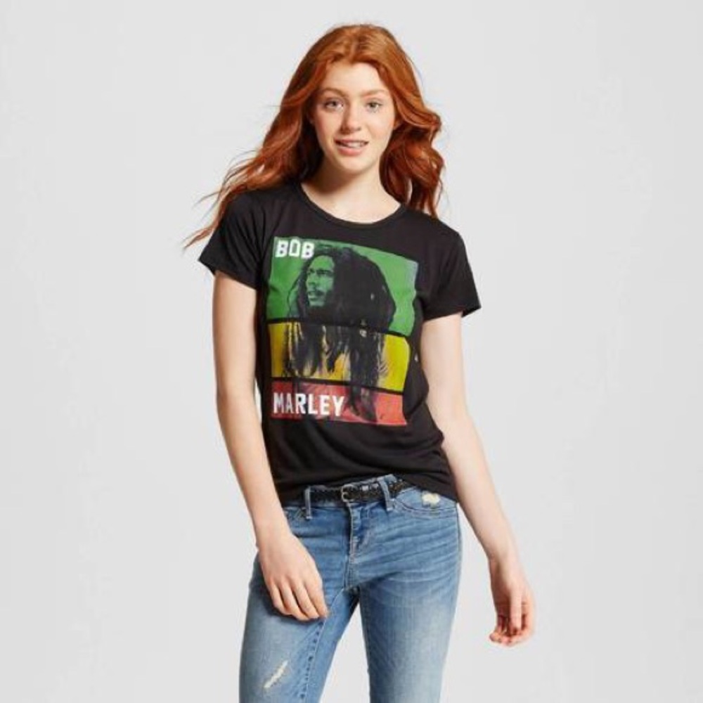 Black Bob Marley Shirt